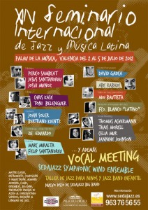 Cartel XIV Seminario Sedajazz